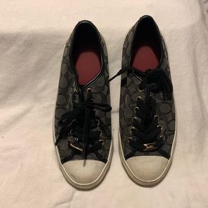 Coach sneakers, size 9.5